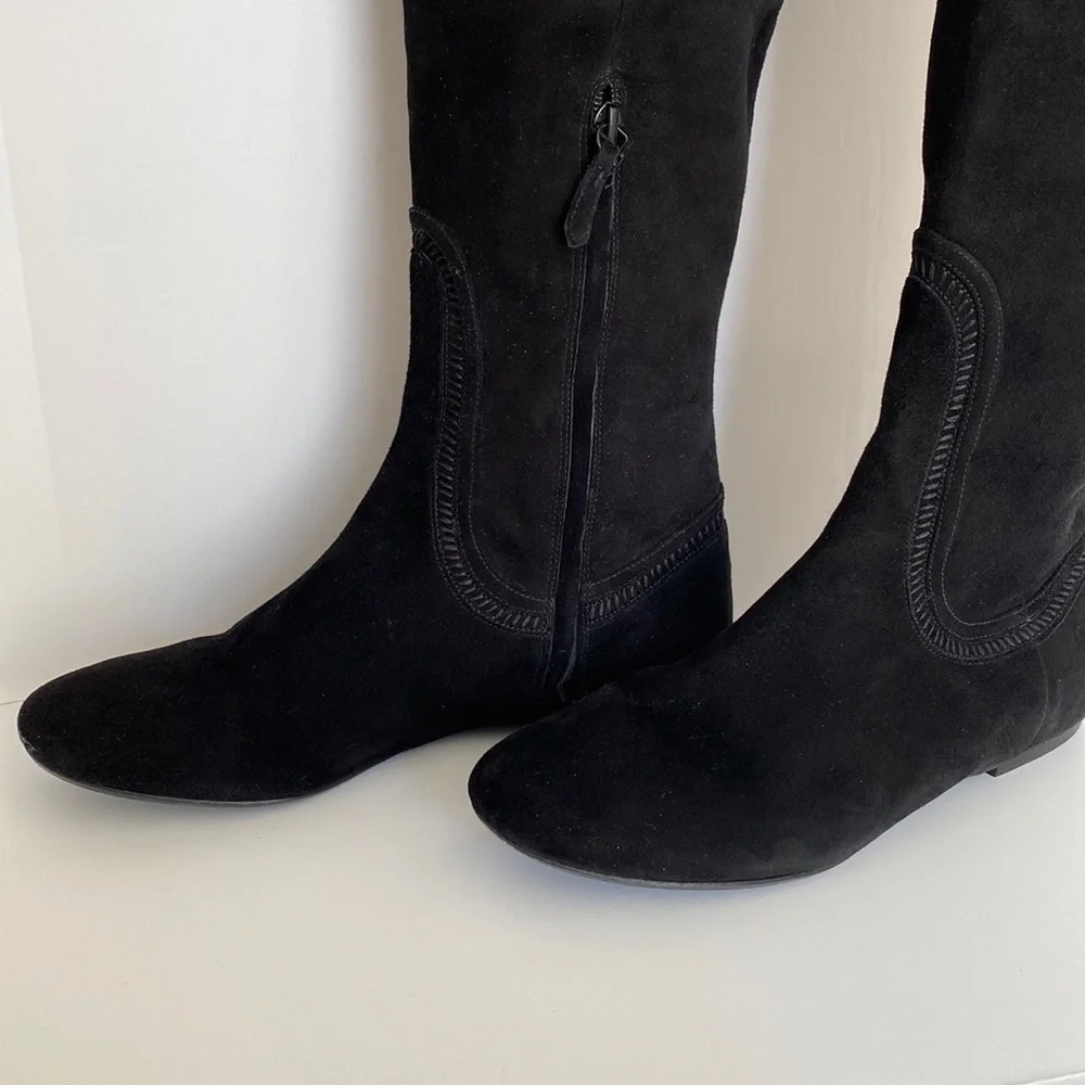 Maria Sharapova by Cole Haan Air Sarafina Boot Black Suede